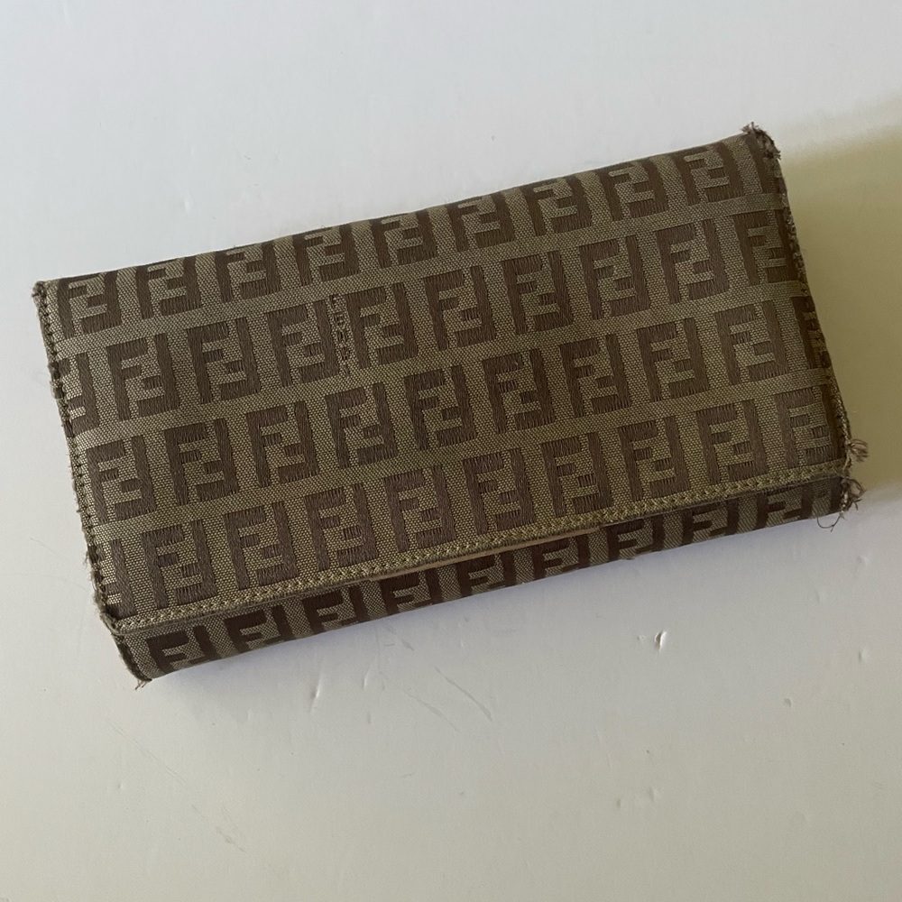 Fendi Brown Monogram Wallet
